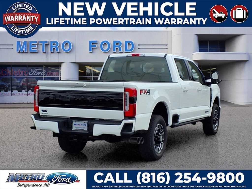 New 2025 Ford F250 Platinum w/ FX4 Off-Road Package AWD/4WD image 3