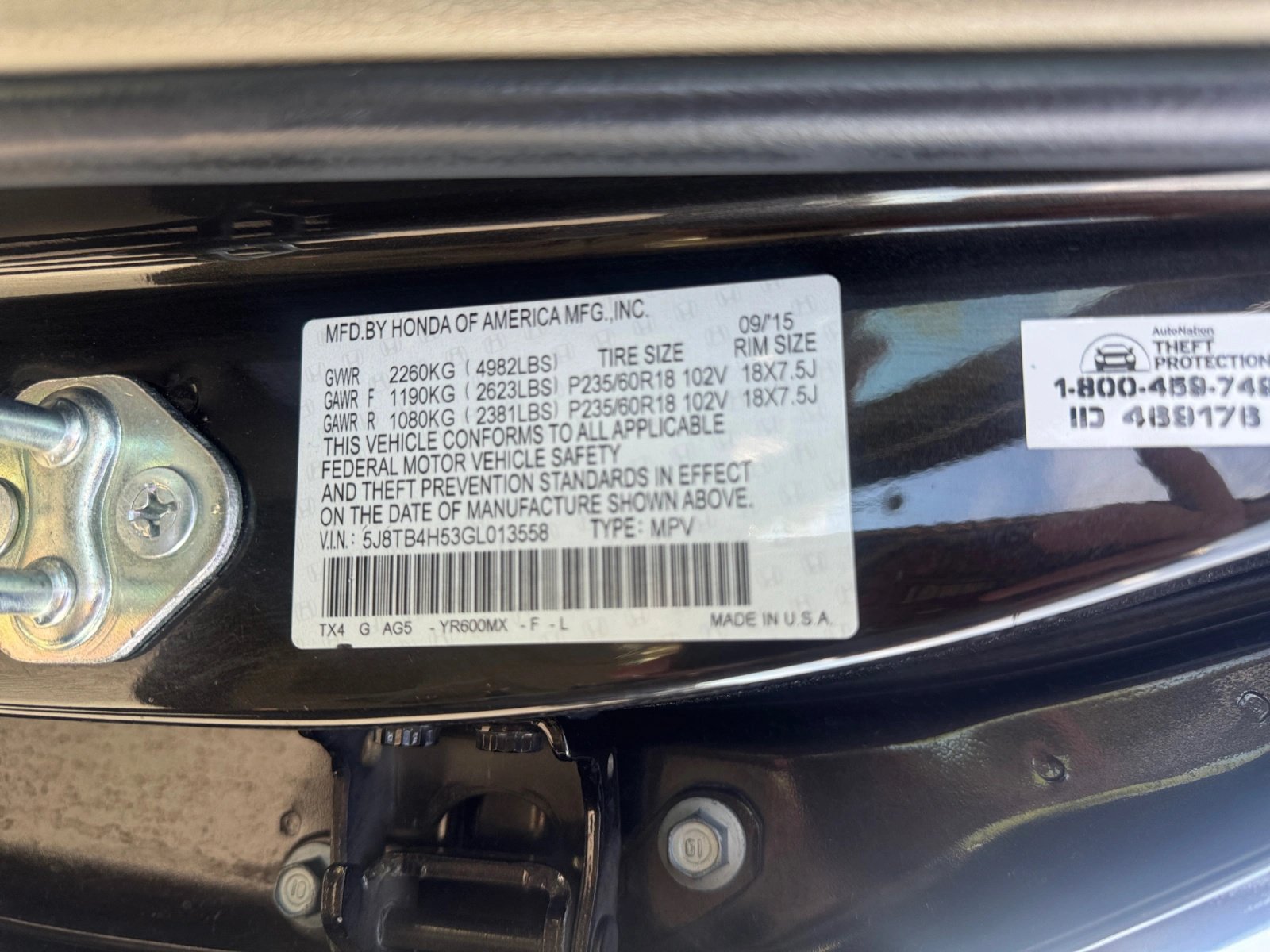 Used 2016 Acura RDX w/ Technology Package AWD/4WD image 13