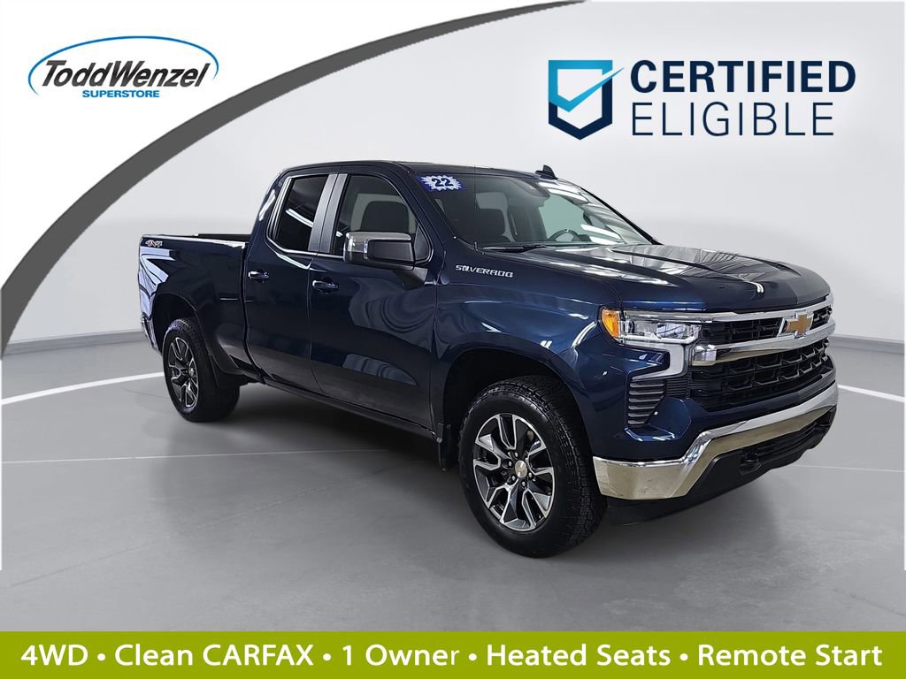 Certified 2022 Chevrolet Silverado 1500 LT AWD/4WD image 1
