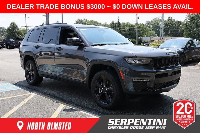 New 2025 Jeep Grand Cherokee L Limited w/ Black Appearance Package