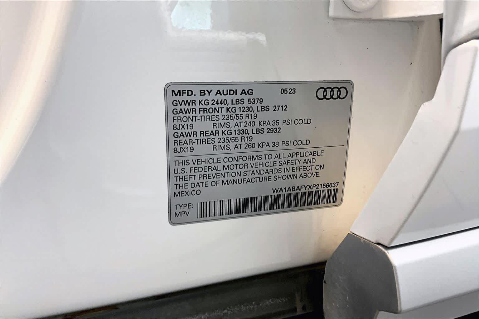 Used 2023 Audi Q5 2.0T Premium w/ Convenience Package AWD/4WD image 34