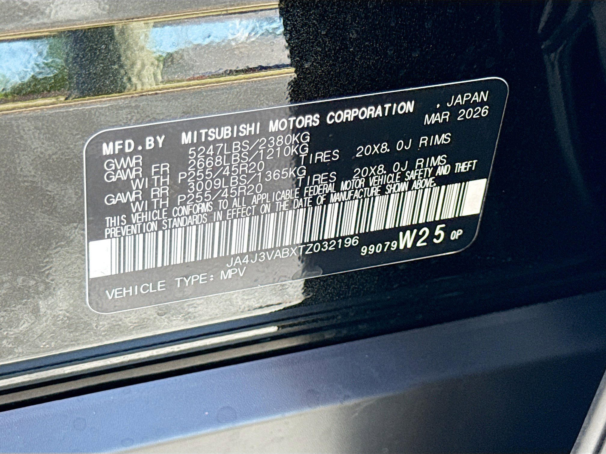New 2026 Mitsubishi Outlander LE FWD image 21