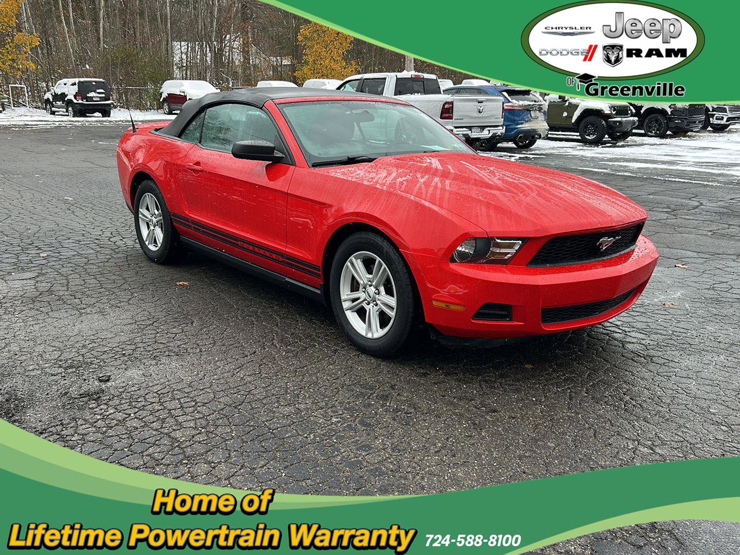 Used 2011 Ford Mustang Convertible w/ 101A Rapid Spec Order Code