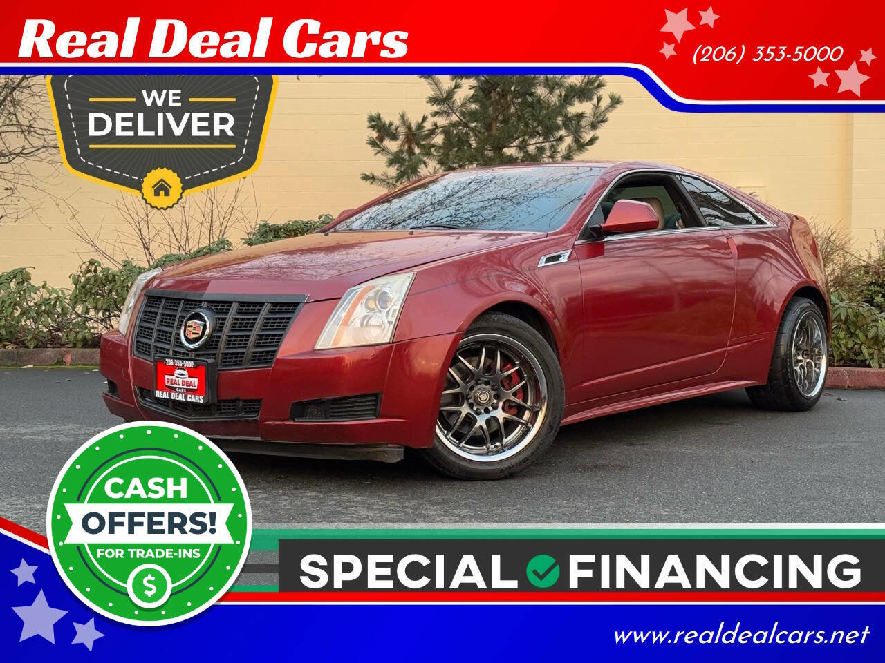 Used 2014 Cadillac CTS Coupe
