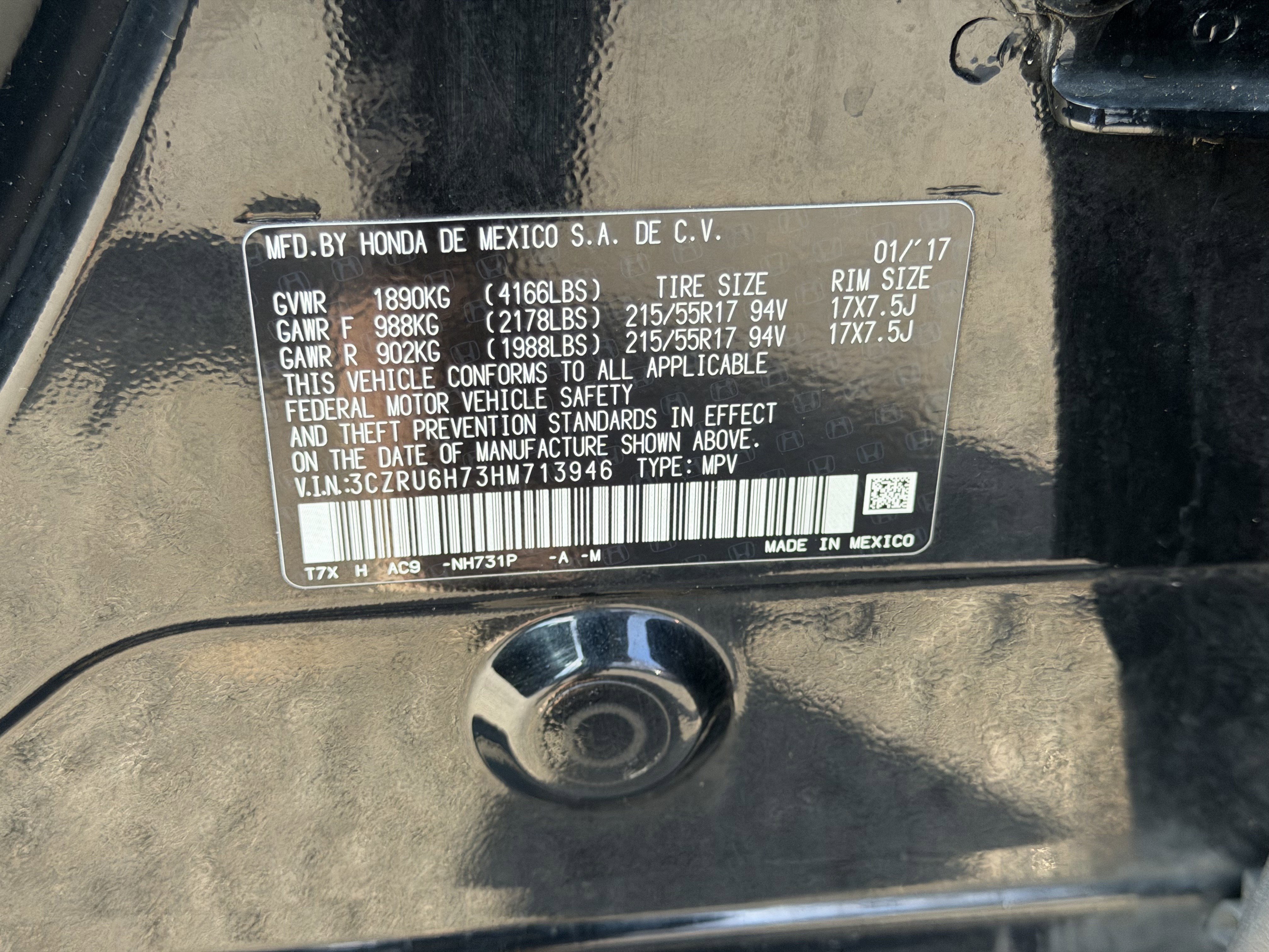 Used 2017 Honda HR-V EX-L image 22