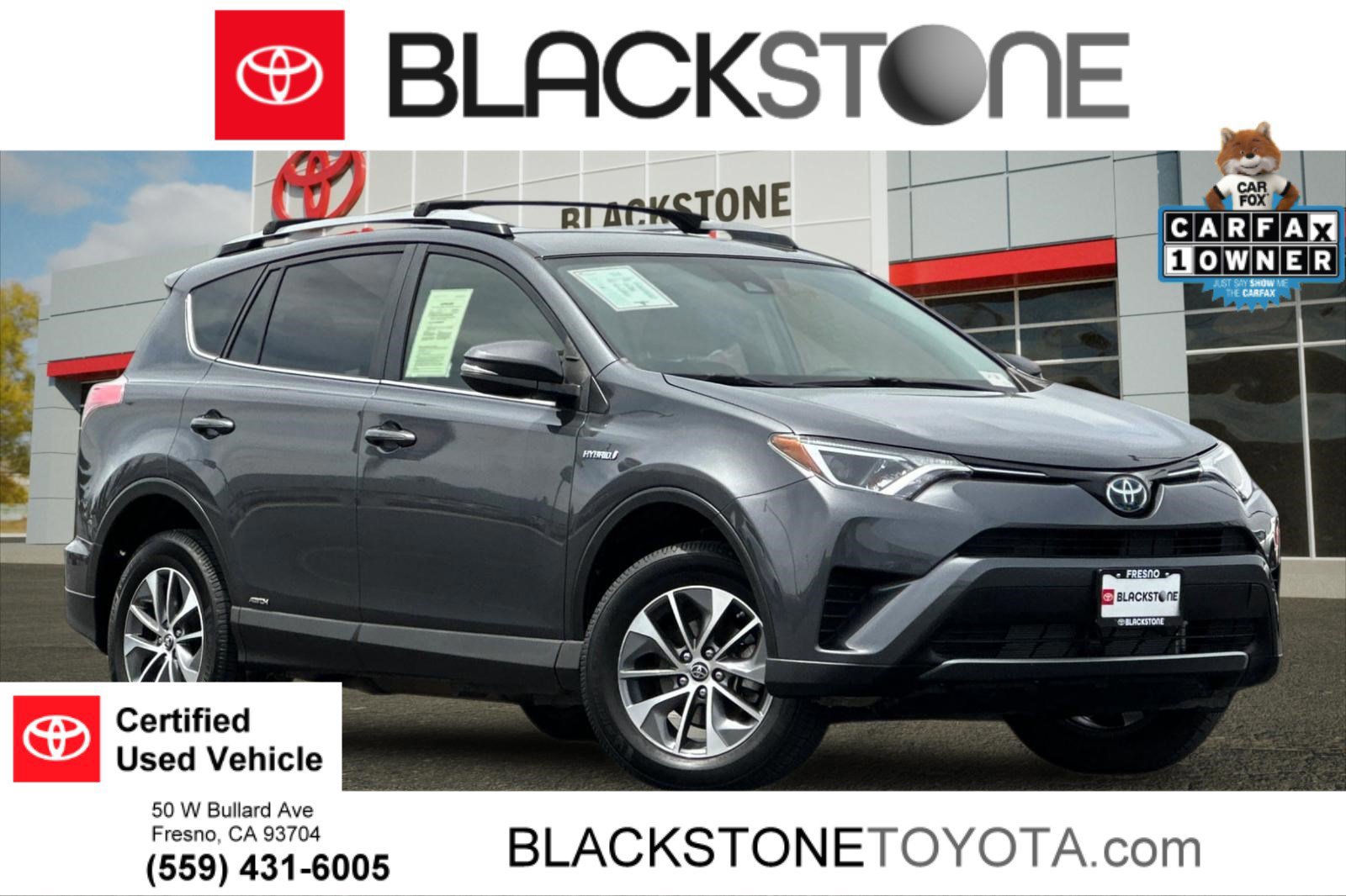 Certified 2018 Toyota RAV4 LE