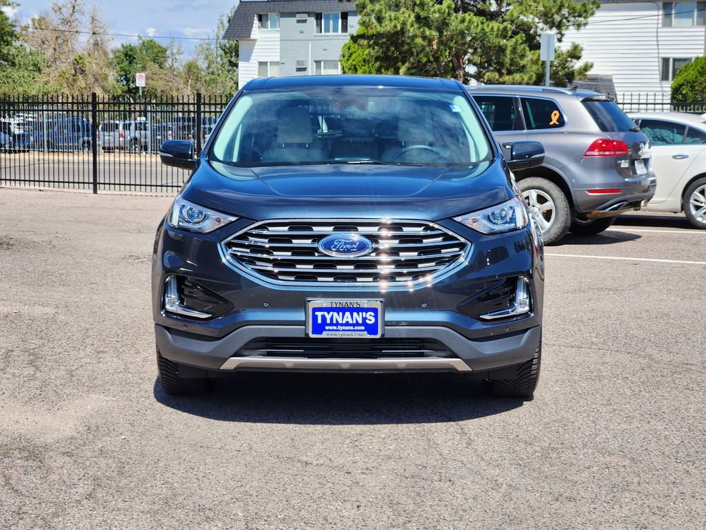 Used 2022 Ford Edge Titanium w/ Class II Trailer Tow Package AWD/4WD image 2