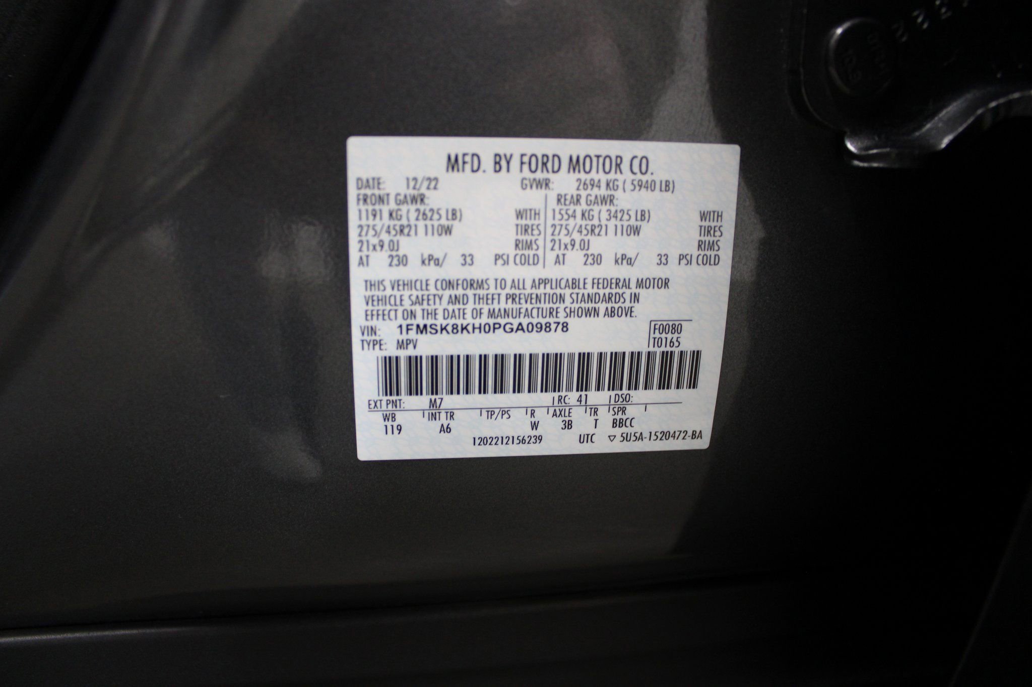 Used 2023 Ford Explorer ST-Line w/ Class IV Trailer Tow Package image 51