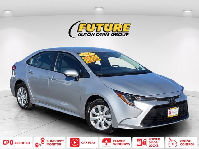Certified 2026 Toyota Corolla LE