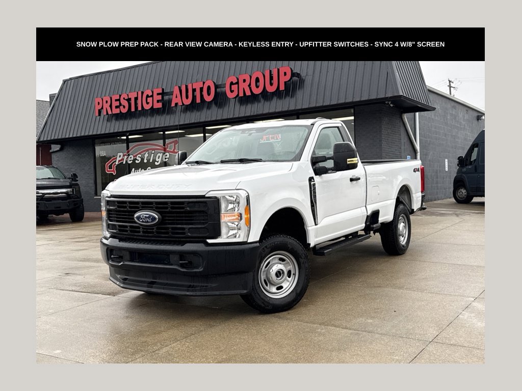 Used 2023 Ford F250 XL w/ Snow Plow Prep Package AWD/4WD image 1