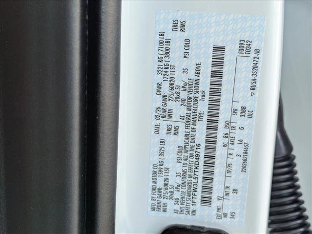 New 2026 Ford F150 XLT w/ Equipment Group 303A High image 23