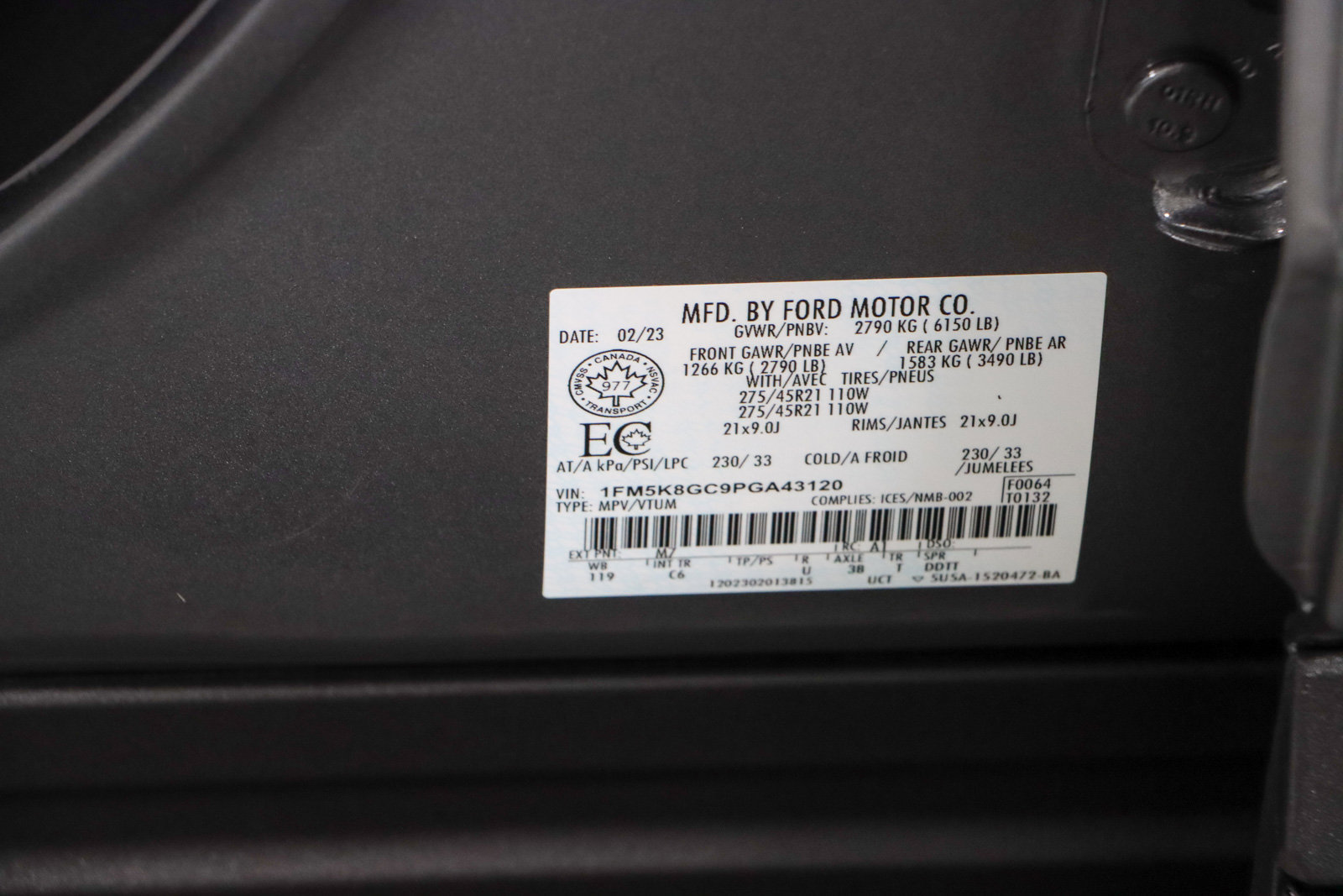 Used 2023 Ford Explorer ST w/ Technology Package AWD/4WD image 35