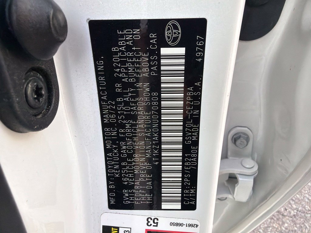 Used 2022 Toyota Camry TRD FWD image 36