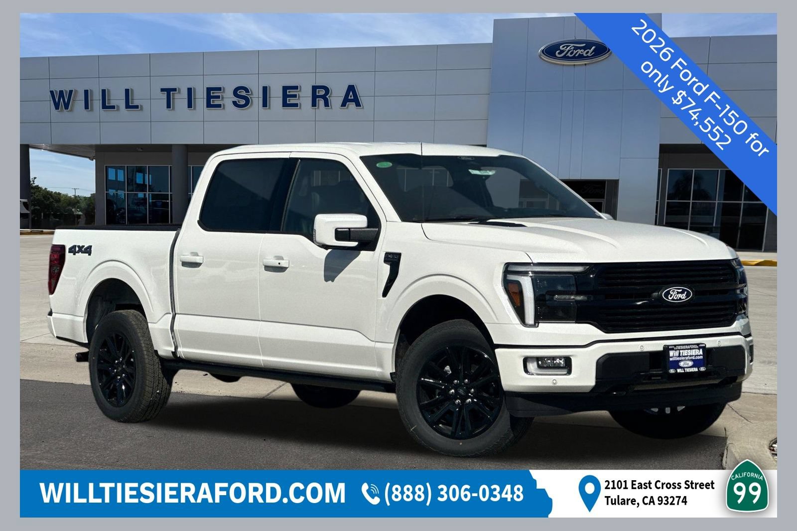New 2026 Ford F150 Platinum w/ Equipment Group 702A High AWD/4WD image 1