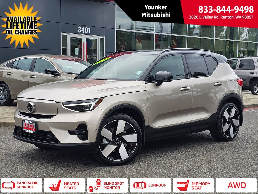 Used 2023 Volvo XC40 Recharge Ultimate w/ Protection Package Premier