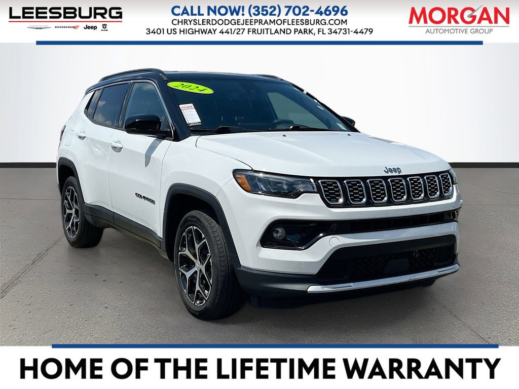 Certified 2024 Jeep Compass Limited AWD/4WD image 1