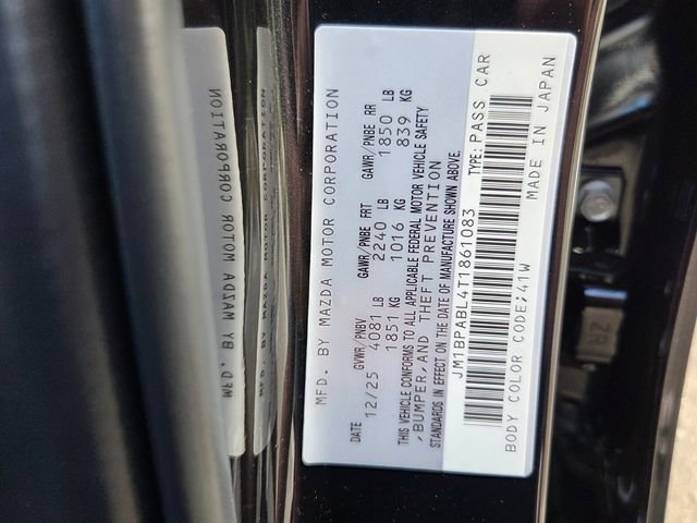 New 2026 MAZDA MAZDA3 s Sport image 19