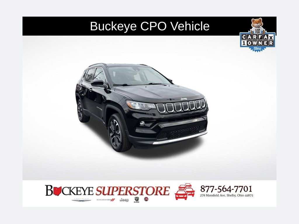 Certified 2022 Jeep Compass Limited