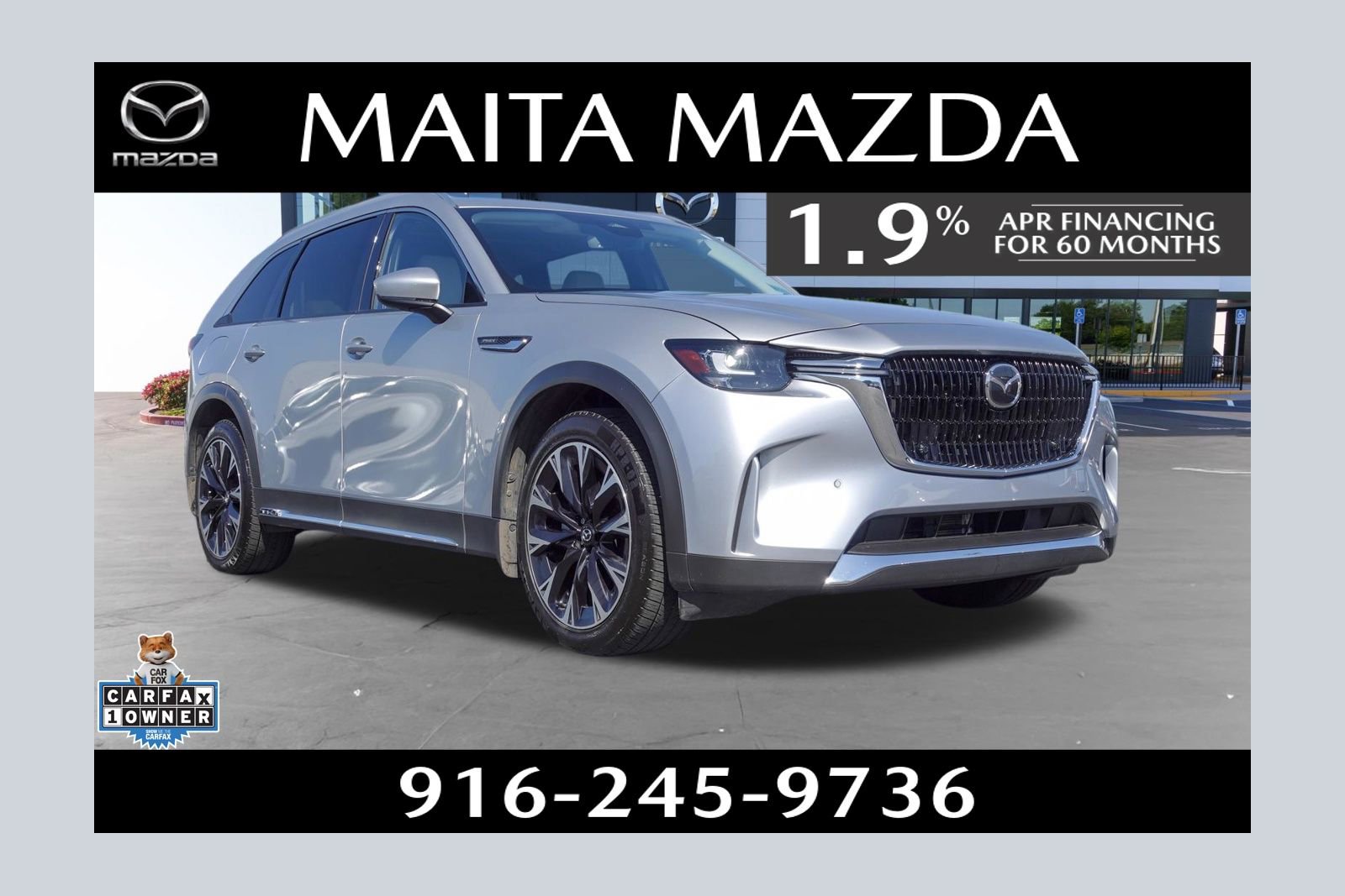 Certified 2024 MAZDA CX-90 Plug-In Hybrid w/ Premium Pkg
