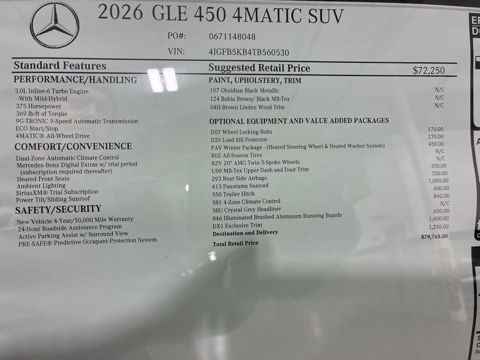 New 2026 Mercedes-Benz GLE 450 4MATIC image 17