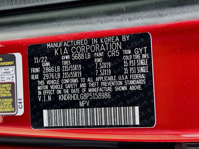Certified 2023 Kia Sorento EX AWD/4WD image 34
