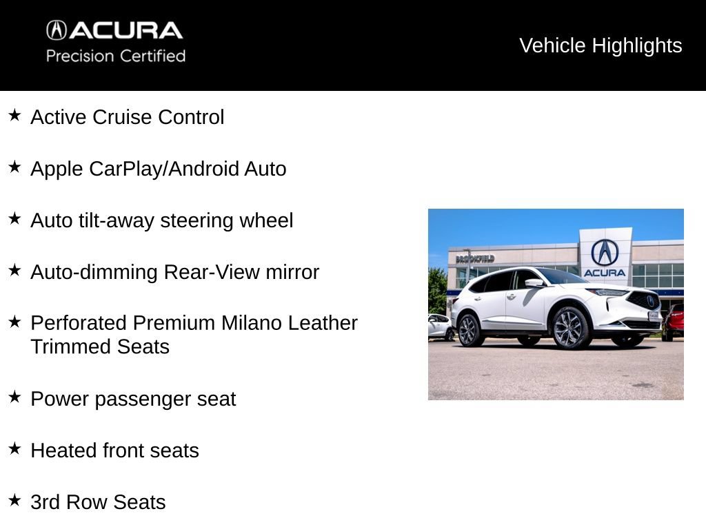 Certified 2023 Acura MDX w/ Technology Package AWD/4WD image 21
