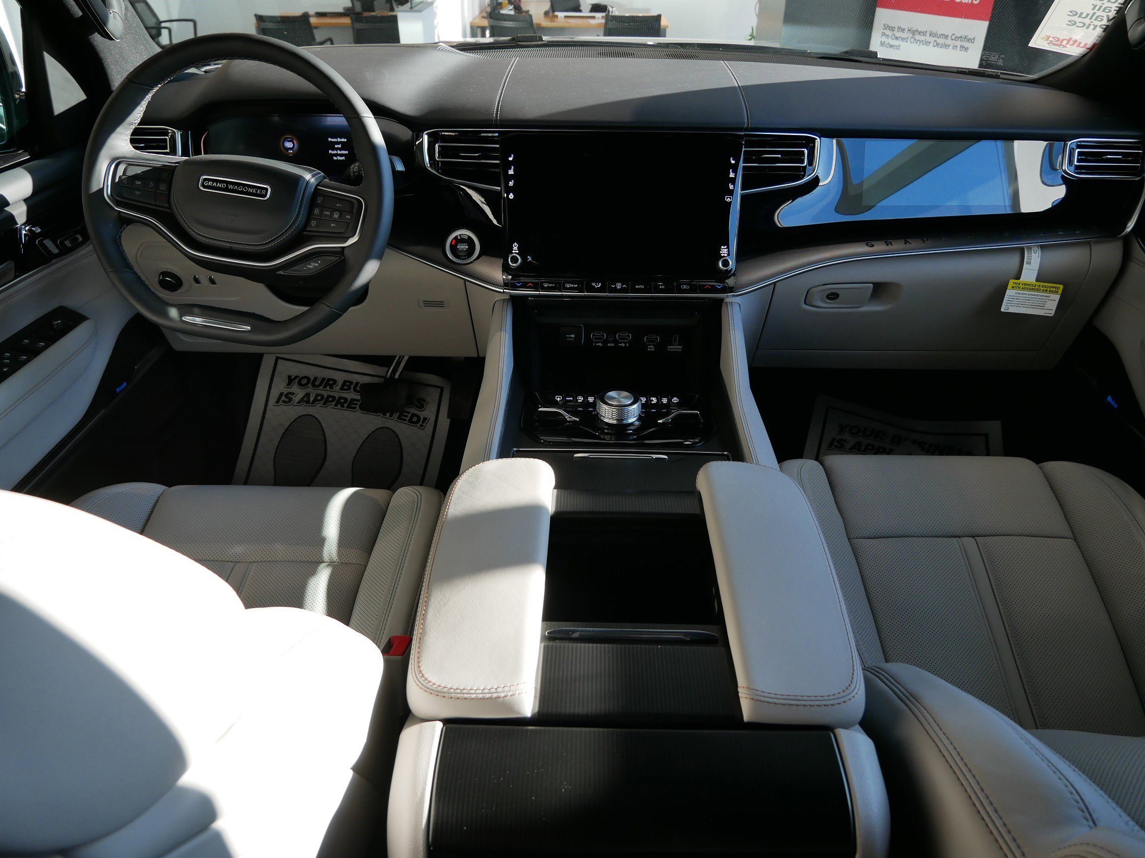 New 2026 Jeep Grand Wagoneer Summit w/ Rear Seat Video Group I image 11