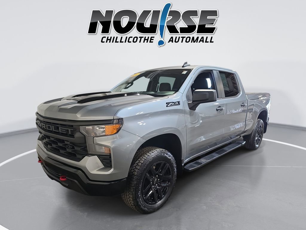 Used 2024 Chevrolet Silverado 1500 Custom Trail Boss w/ LPO, Dark Essentials Package
