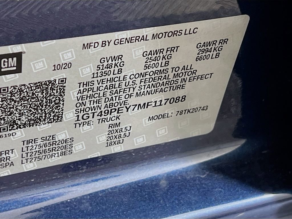 Certified 2021 GMC Sierra 2500 AT4 w/ AT4 Premium Plus Package image 28