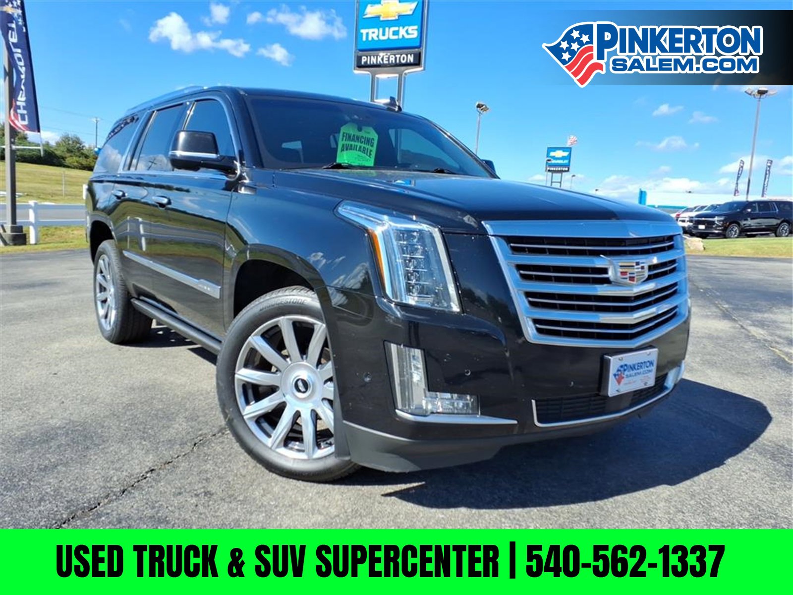 Used 2018 Cadillac Escalade Platinum