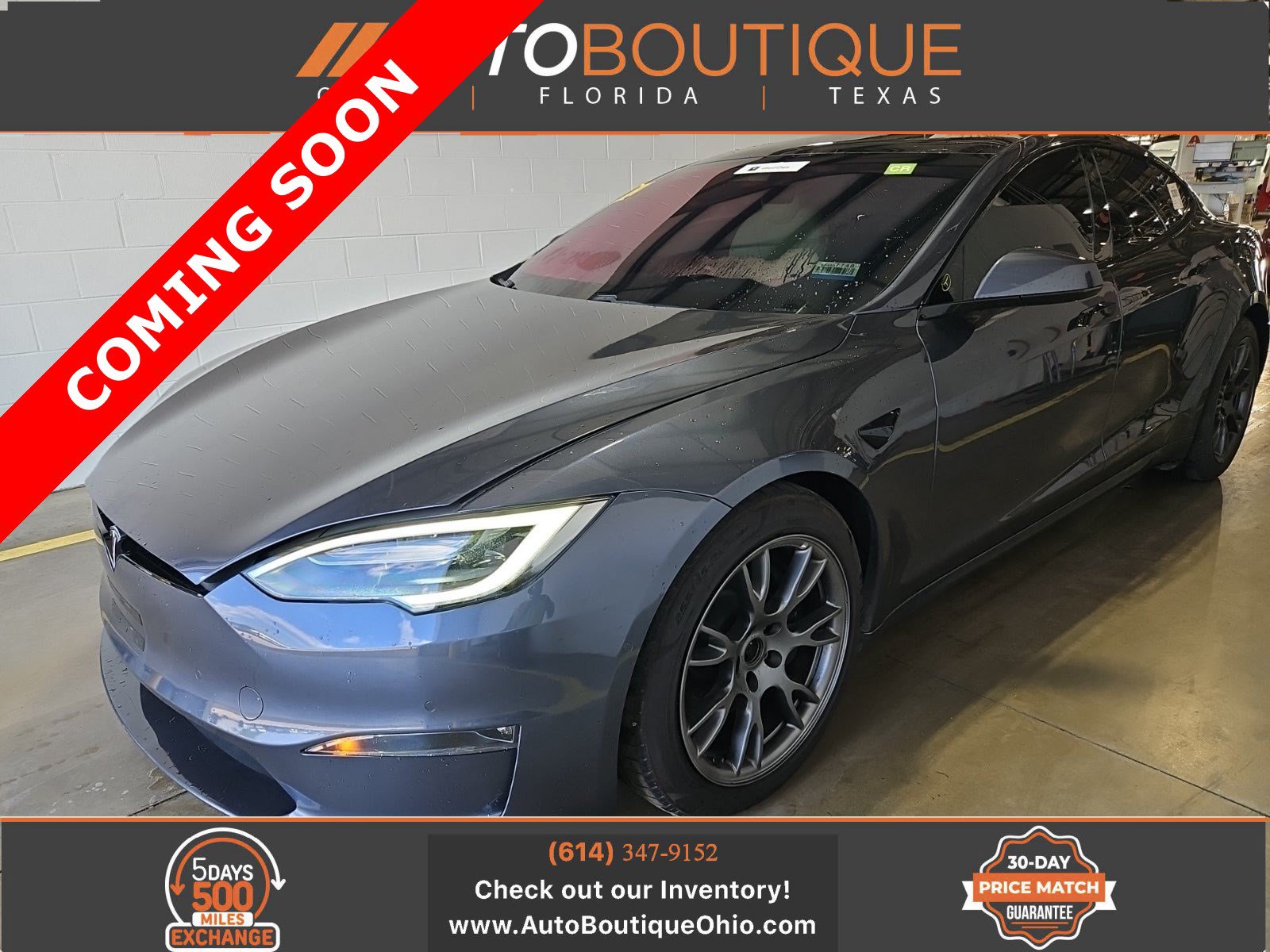 Used 2022 Tesla Model S Plaid AWD/4WD image 1
