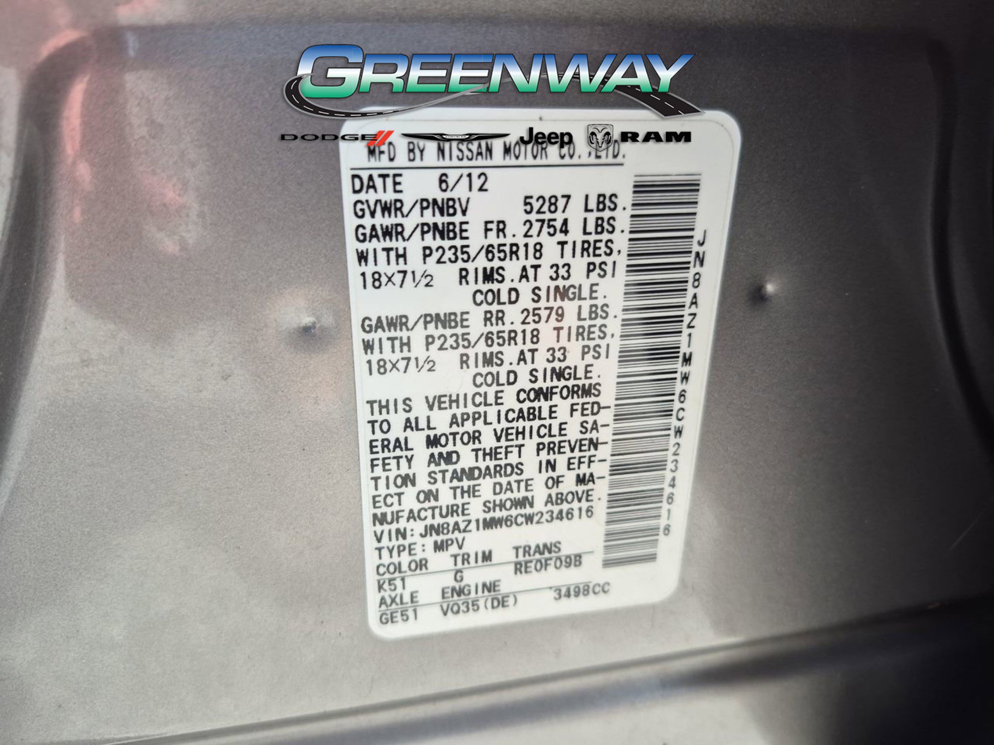 Used 2012 Nissan Murano SL AWD/4WD image 29