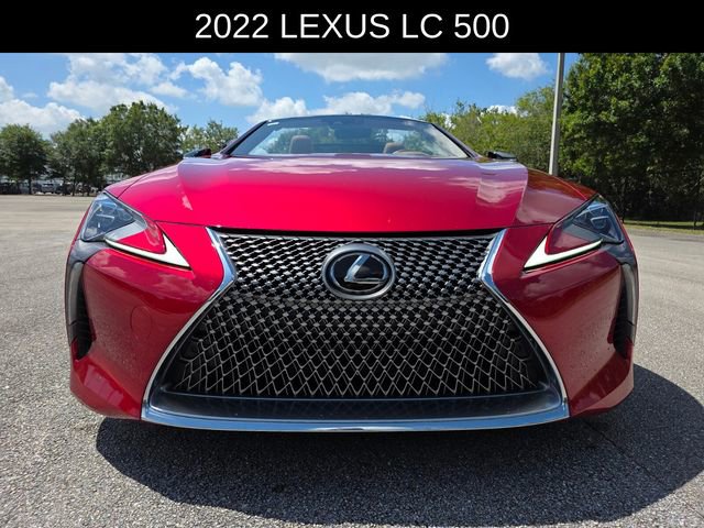 Used 2022 Lexus LC 500 Convertible w/ Touring Package RWD image 8