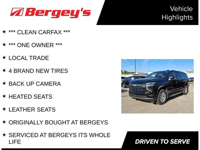 Certified 2025 Chevrolet Suburban LT AWD/4WD image 4