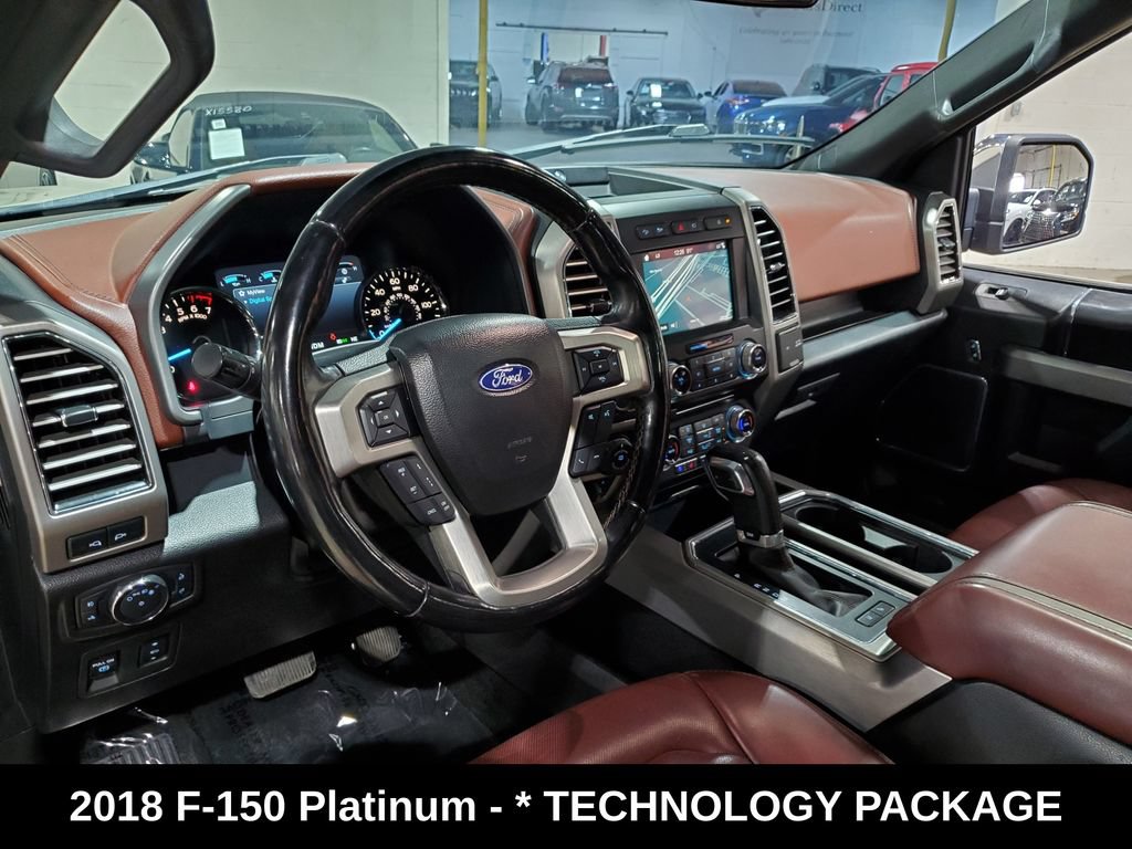 Used 2018 Ford F150 Platinum w/ Equipment Group 701A Luxury AWD/4WD image 7
