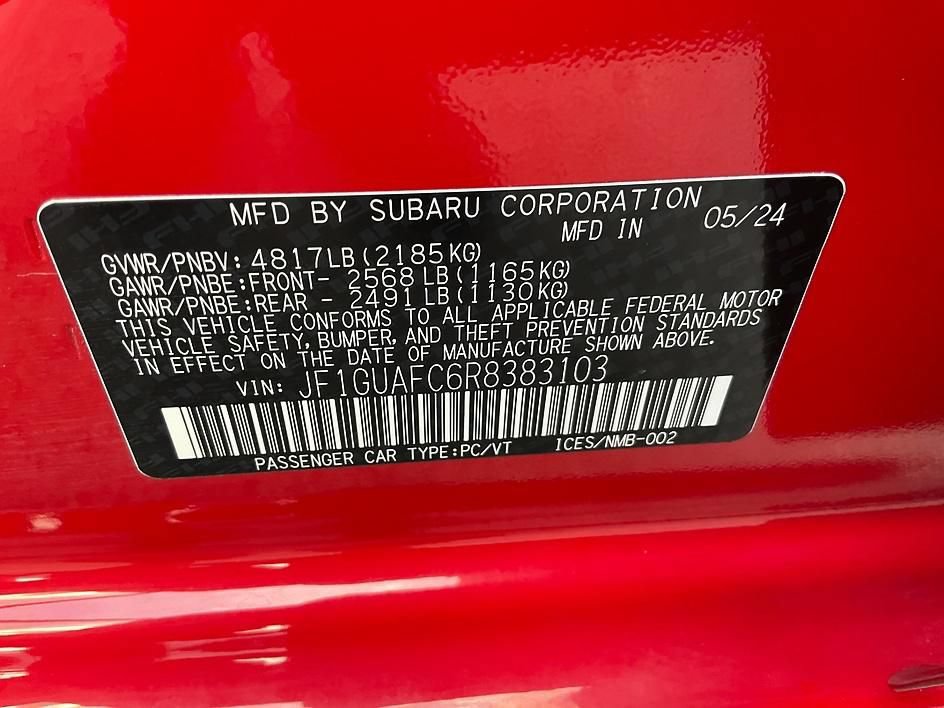 Used 2024 Subaru Impreza 2.0i Sport AWD/4WD image 33