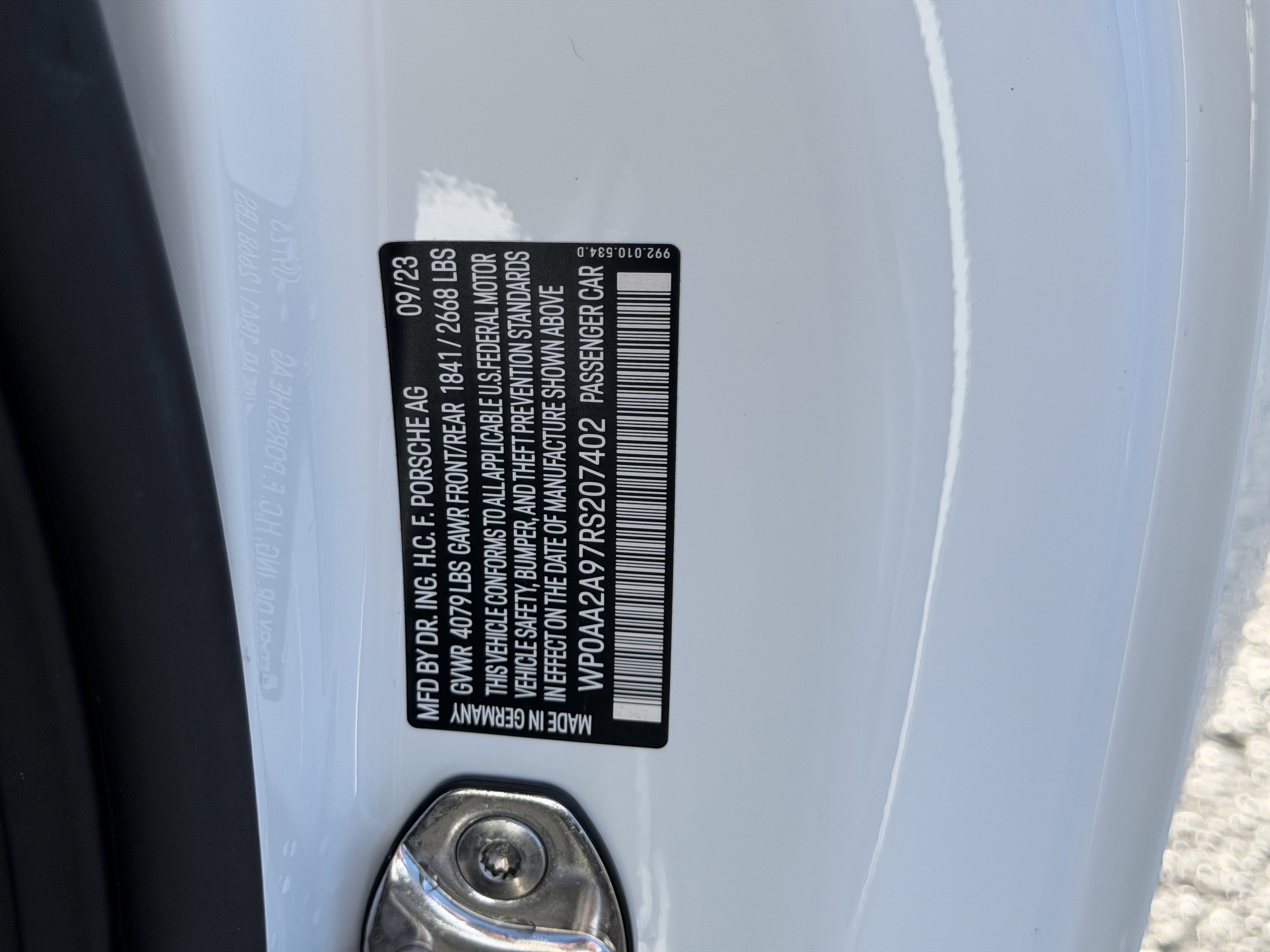 Certified 2024 Porsche 911 Carrera T image 34