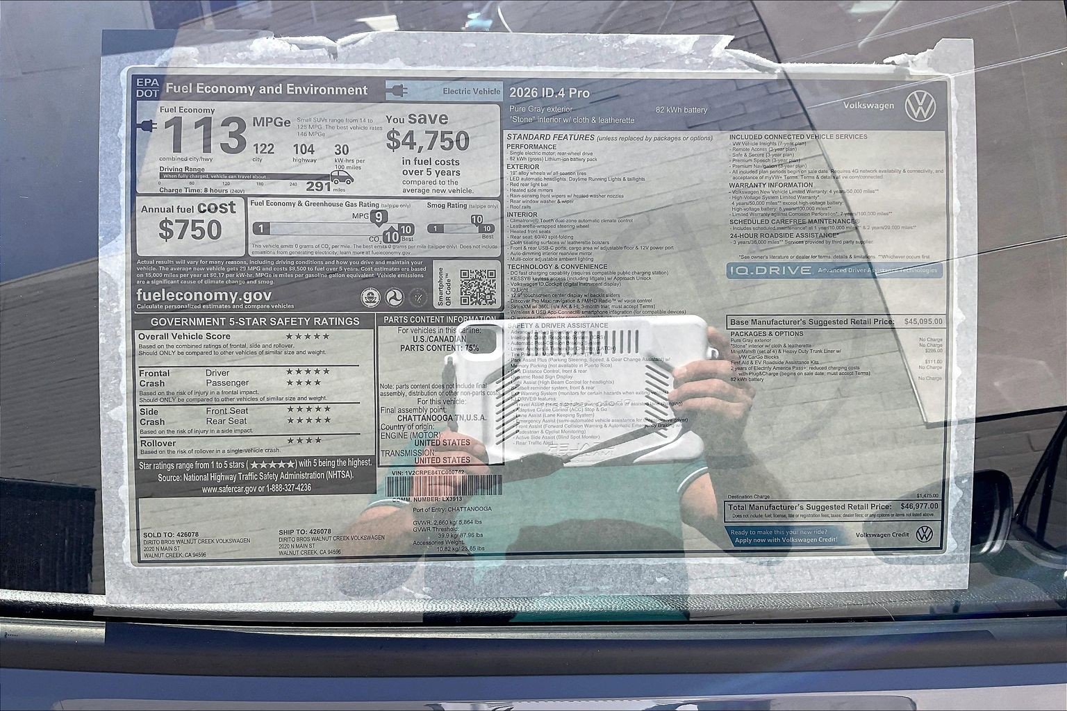 New 2026 Volkswagen ID.4 Pro image 12