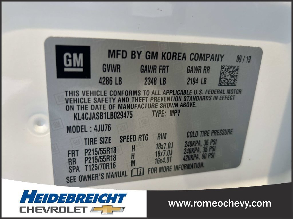 Used 2020 Buick Encore Preferred FWD image 8