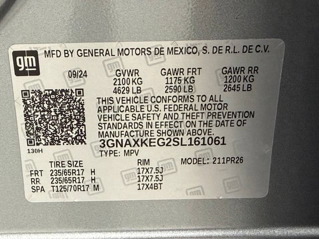 Certified 2025 Chevrolet Equinox ACTIV w/ Safety and Technology Package FWD image 22
