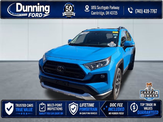 Used 2019 Toyota RAV4 Adventure w/ Advanced Technology Package AWD/4WD 360° Tour