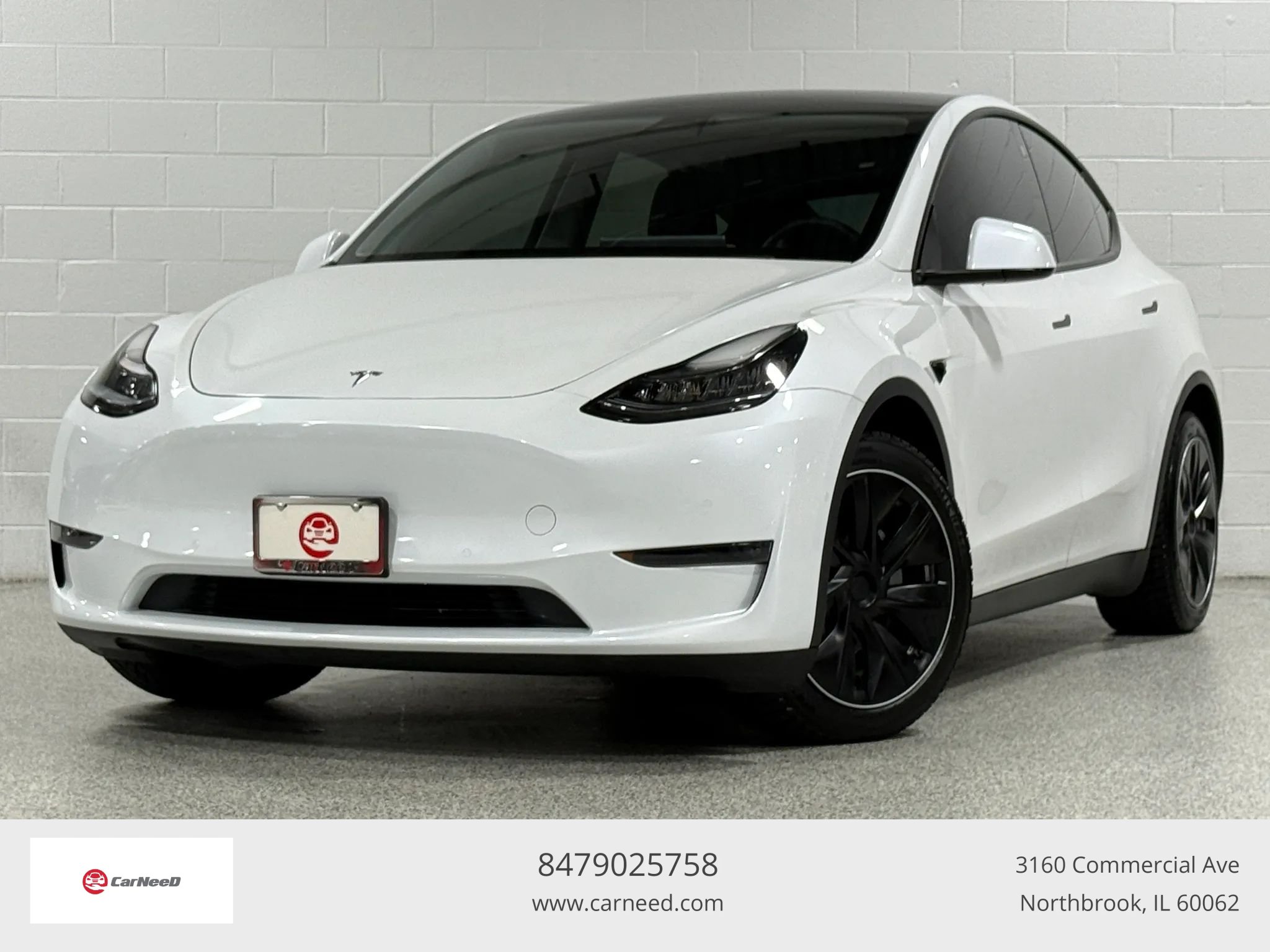 Used 2021 Tesla Model Y Long Range AWD/4WD image 1