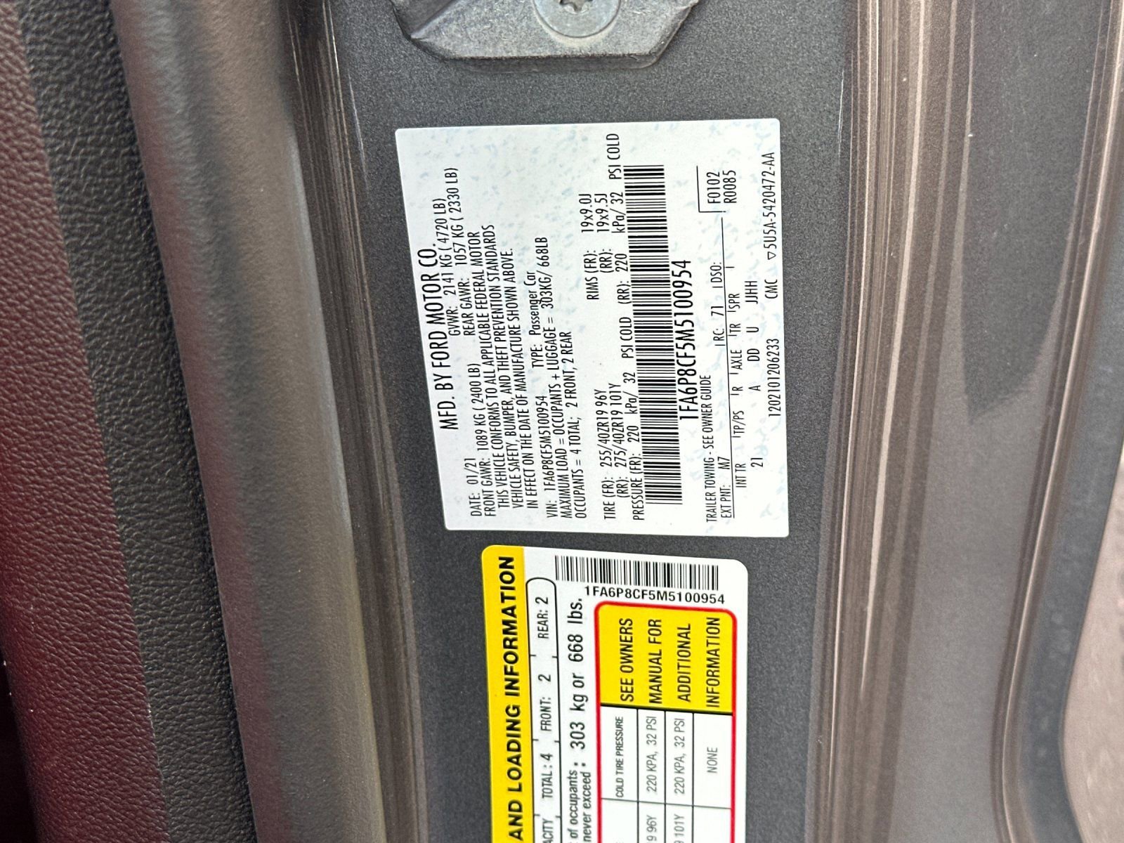 Used 2021 Ford Mustang GT w/ GT Performance Package image 26