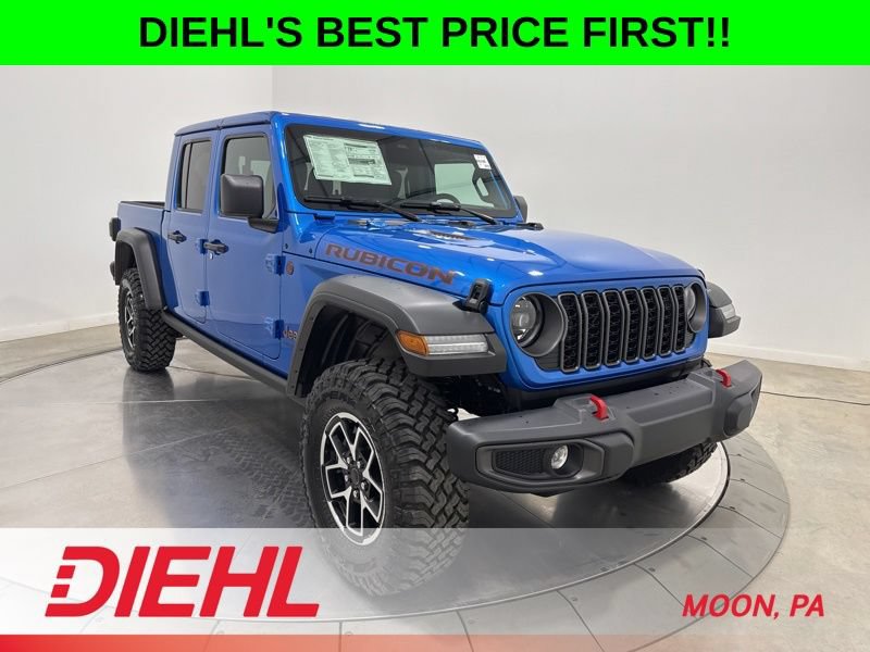 New 2026 Jeep Gladiator Rubicon w/ Steel Power Dome Hood Package AWD/4WD image 1