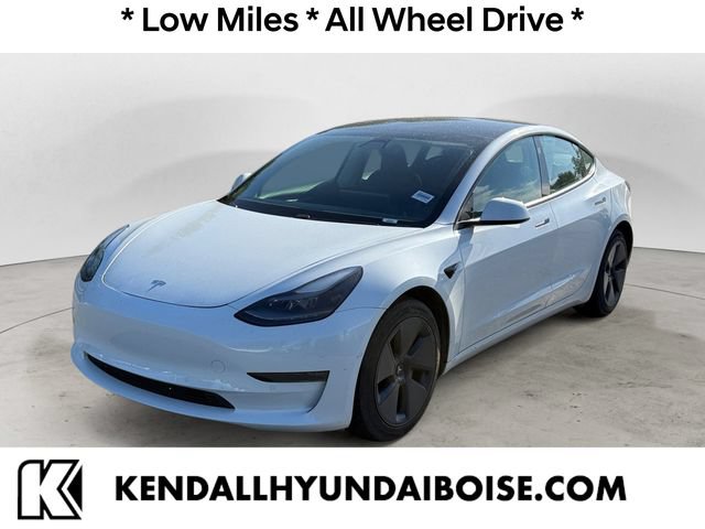 Used 2021 Tesla Model 3 Long Range AWD/4WD image 1