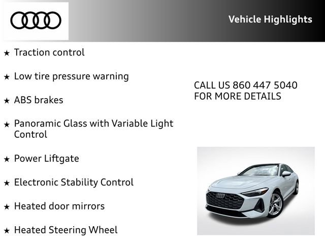 Certified 2025 Audi A5 2.0T Premium w/ Convenience Package AWD/4WD image 22