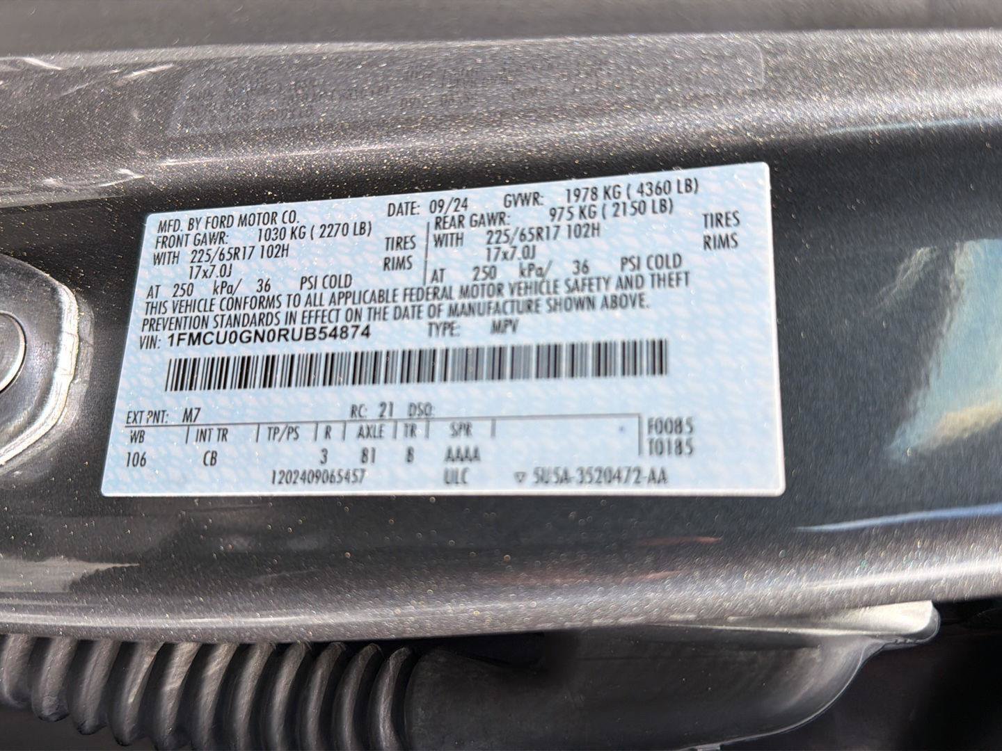 Used 2024 Ford Escape Active FWD image 42
