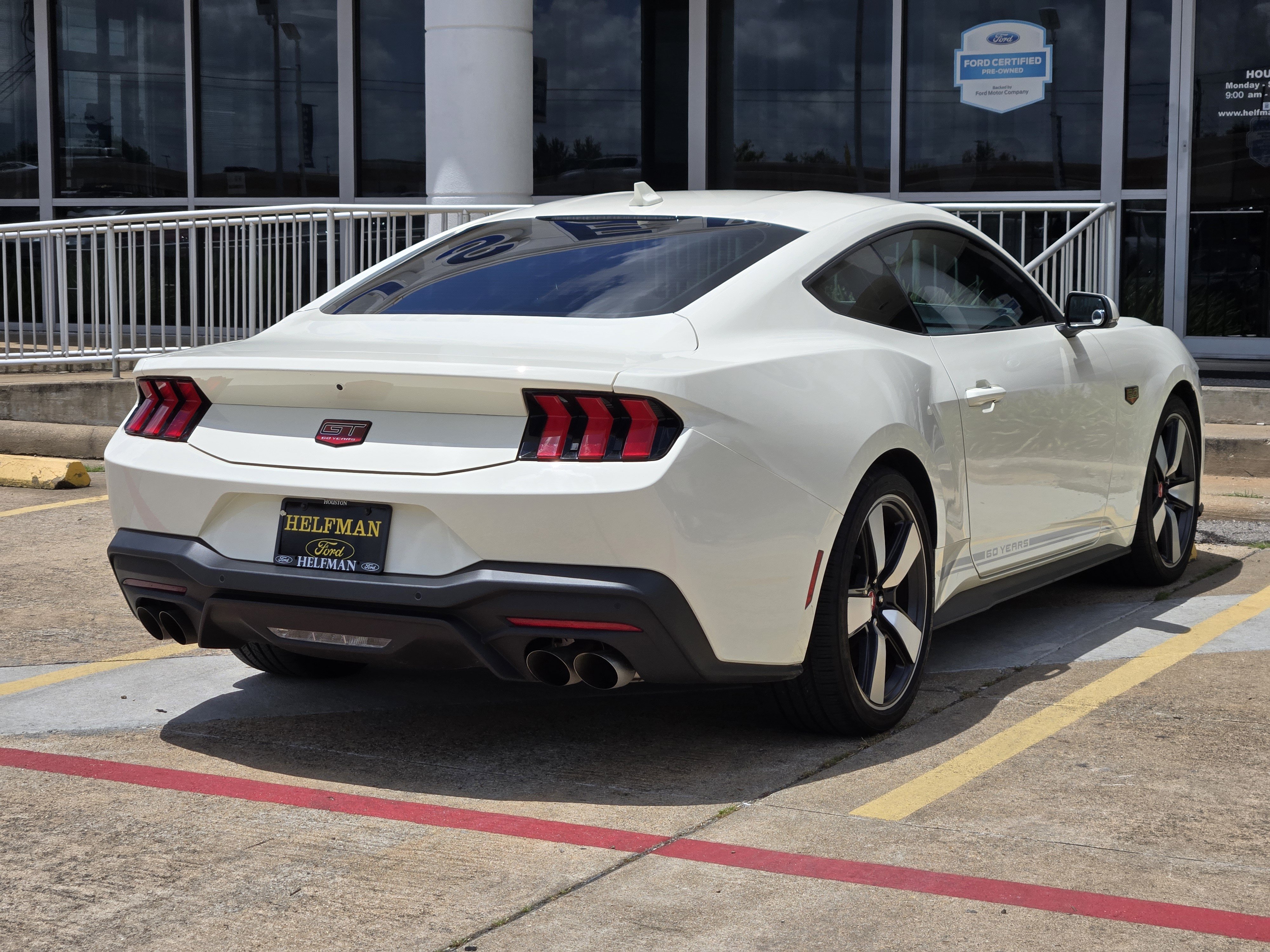 Used 2025 Ford Mustang GT Premium w/ 60th Anniversary Package RWD image 4