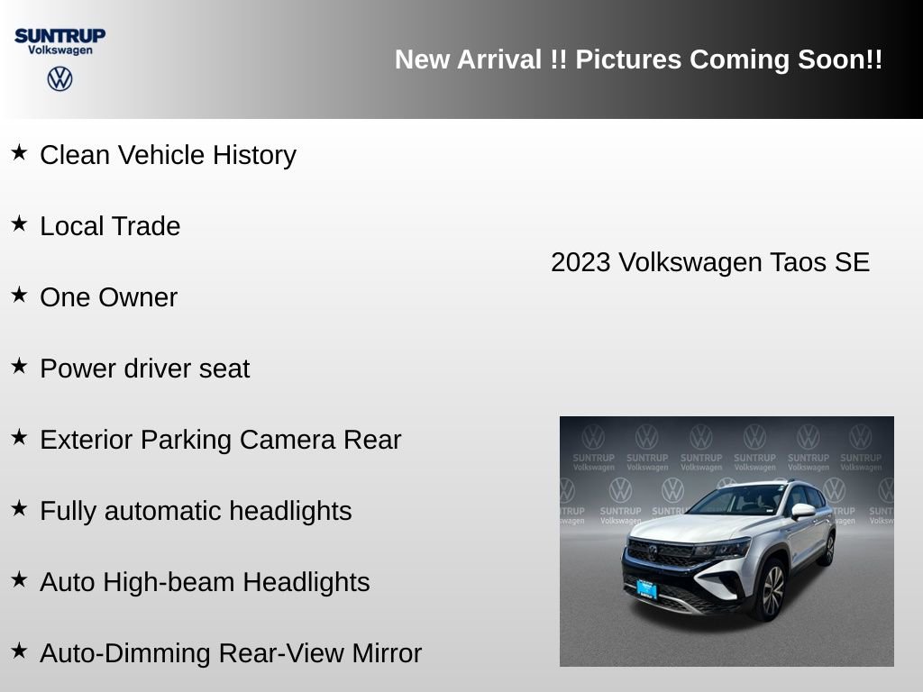 Used 2023 Volkswagen Taos SE FWD image 6