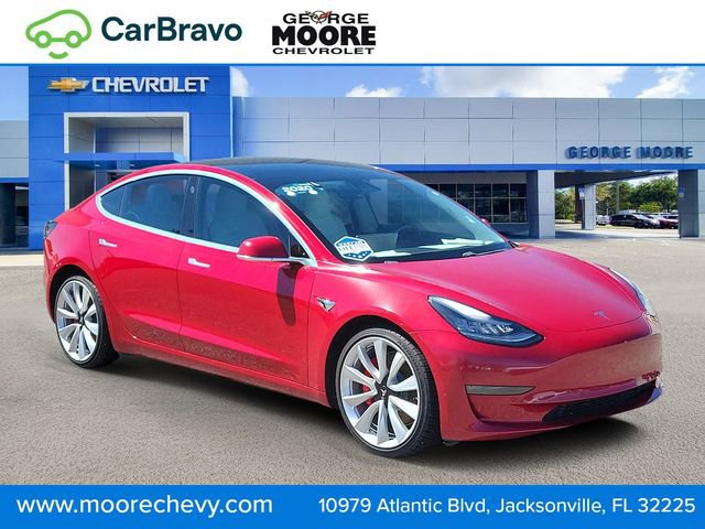 Used 2020 Tesla Model 3 Performance image 1